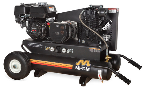 Mi-T-M AG1-PH65-08M1 Gasoline Air Compressor/Generator Combinations ,8-Gallon Si