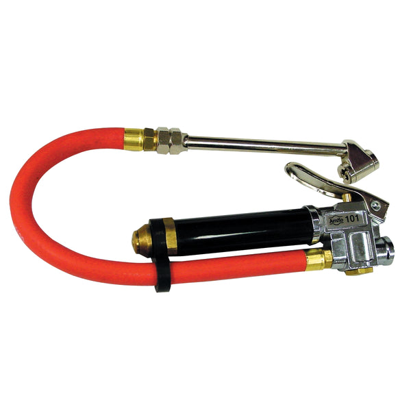 12 in. Dual Foot Tire Inflator with Gauge 10-120psi AMF101D