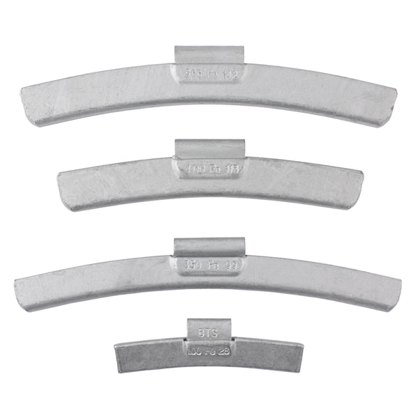 BTSFE 3 oz. Clip-On Wheel Weight, Coated Steel (25/Box)