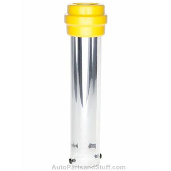 Replacement Tube Assembly, for Fluorescent Work Lights, Straight Tube, Yellow End, 9" Long