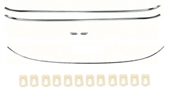 1970 - 1981 Camaro Exterior Reveal Chrome Trim Molding Kit