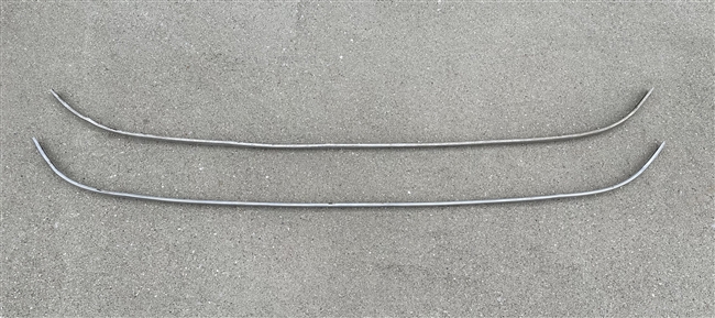1975 - 1981 Camaro Rear Back Window Upper Chrome Molding, Original GM Used