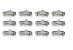 1970 - 1981 Camaro Windshield Molding Clips, Plastic Version, 12 Pieces