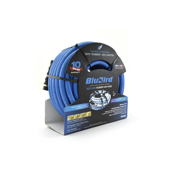 BluBird Air Hose 1/2 in. x 100 ft., 1/2 in. MNPT