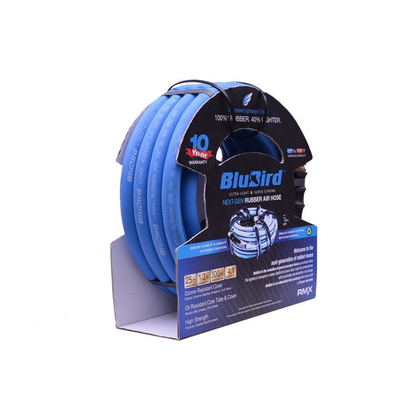 BluBird Air Hose 1/2 in. x 25 ft., 1/2 in. MNPT
