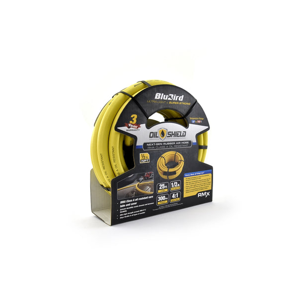 BluBird Oil Shield 1/2 in. x 25 ft. Air Hose