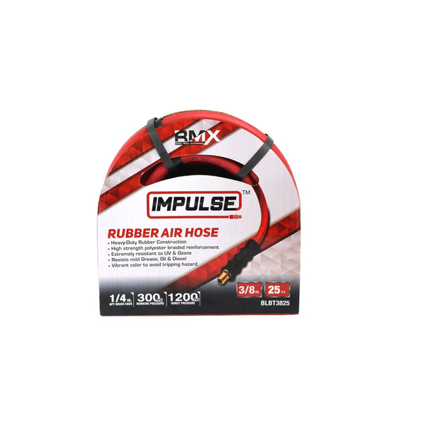 BluBird Air Hose RAV 3/8 in. x 25 ft. Rubber