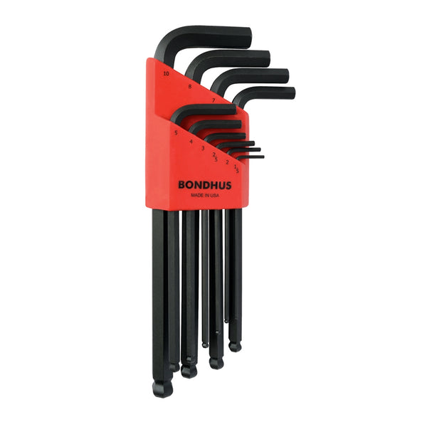10 Piece Metric Ball End L-Wrenches Set BND10990