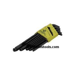 Bondhus 13pc Stubby Ball End Hex Key Set - SAE - Long