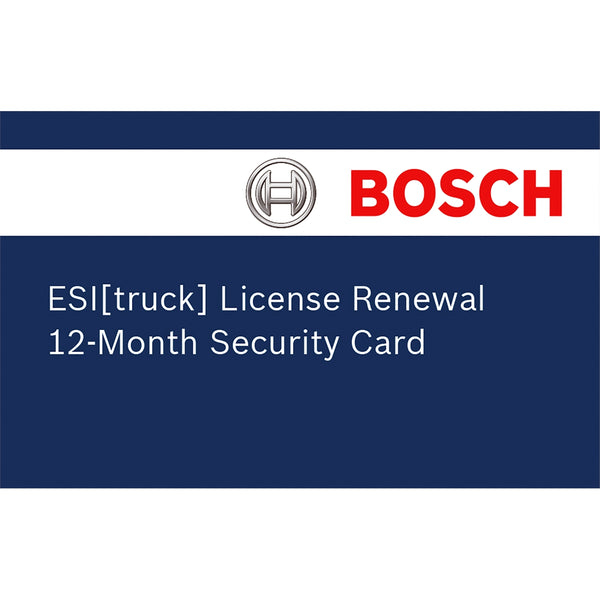 ESI Truck Renewal License BOS3824-08