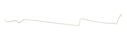 1970 Camaro Brake Line, Front to Rear, For Power Disc