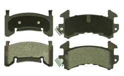 1982 - 1988 Camaro Rear Disc Brake Disc Brake Pads Set w/out Performance Package, OE Semi-Metallic
