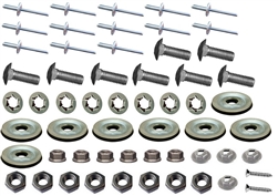 1978 - 1981 Camaro Rear Bumper and Impact Bar Mounting Hardware Set
