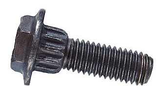 1974 - 1981 Camaro Front Nose Bumper Cover Bracket Flange Bolt with Splines