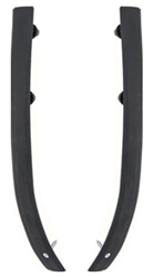 1978 - 1981 Camaro Bumper Cover to Rear Quarter Panel Finish Strip Side Brackets, NEW