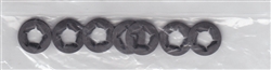 1978 - 1981 Camaro Front Spoiler Push-On Hardware Nut Set, 8 Piece Kit