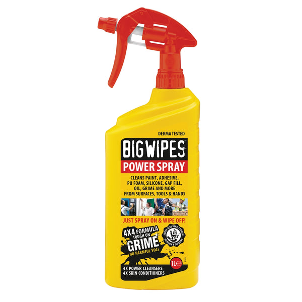 Big Wipes Power Spray, 32 Oz. Bottle, Case of 8 BWP6002-9-8PK