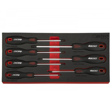 Boxo BX239-R2 7 Pc Torx Screwdriver Set