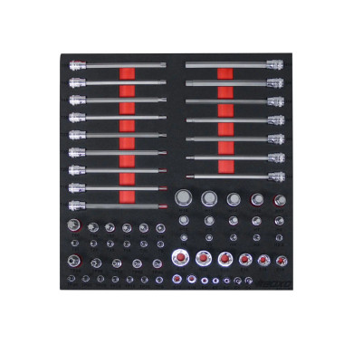 Boxo BX617-R2 68-Piece Bit and Socket Set
