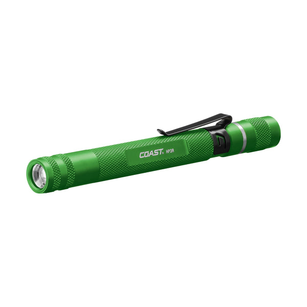 HP3R Rechargeable Focusing Penlight / Green Body COS21519