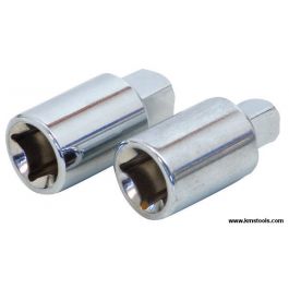 CTA 2pc 3/8" Drive Square Plug Socket Set - Metric