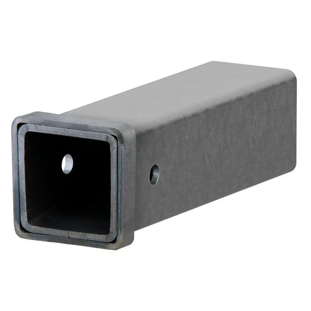 CURT 49517 12" Raw Steel Receiver Tube - 3" Receiver, 5/8" Pin Hole