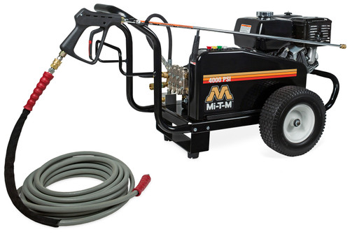 Mi-T-M CW-4004-5MGH Cold Water Pressure Washers, CW Premium Series Gasoline Belt