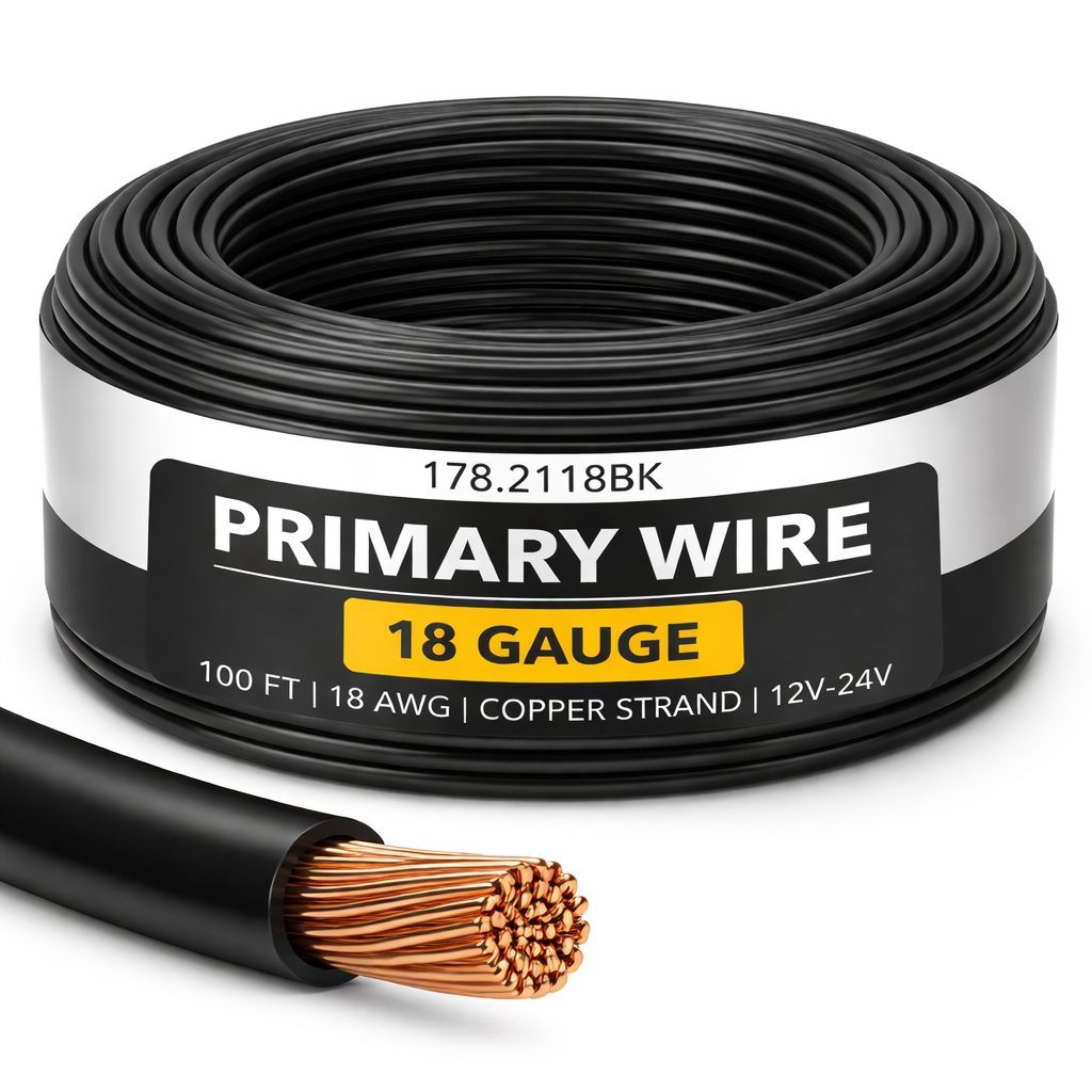 178.2118BK - Wire Primary 18 GA 1