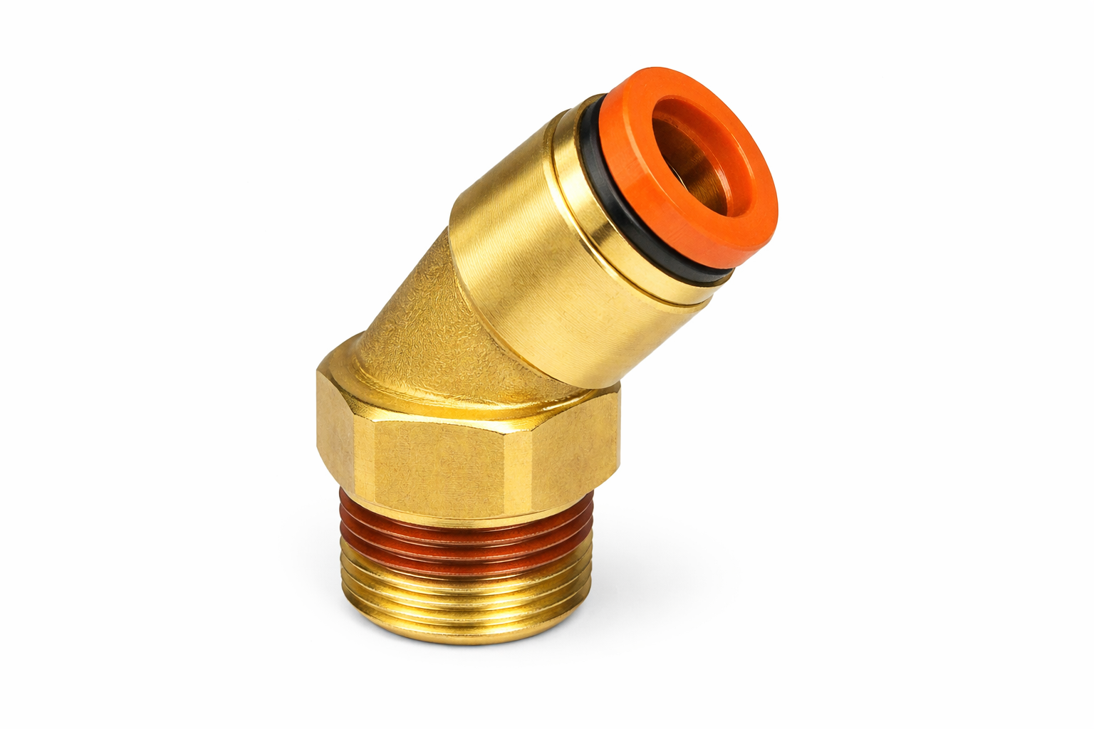 177.13B746B - Brass PLC 45 Deg Mal