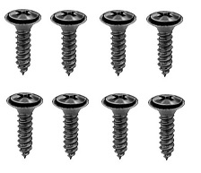 1970 - 1981 Camaro Inner Glove Box Door Hinge Backing Plate Screws