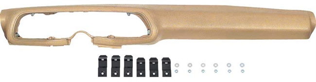 1970 - 1978 Camaro Dash Pad without Air Conditioning, CAMEL TAN