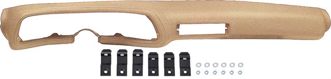 1970 - 1978 Camaro Dash Pad with Air Conditioning, CAMEL TAN