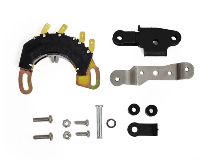 1973 - 1981 Camaro Automatic Transmission Neutral Safety and Backup Light Switch Relocation Conversion Kit for Overdrive Trans