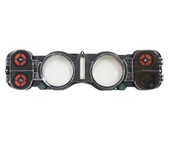 1970 - 1978 Camaro Dash Instrument Cluster Housing Lens Assembly, 6493584