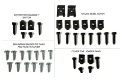 1982 - 1992 Camaro Dash Instrument Cluster Housing and Gauges Hardware Kit