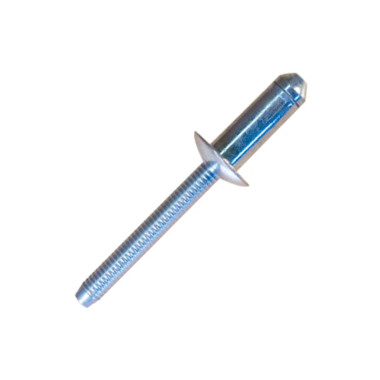 Dent Fix Equipment DF-BRS12 Blind Rivet 1/4" (6.30mm) Dia. 1/2" Flange Size, .189-.238 Grip Range 10 Pack