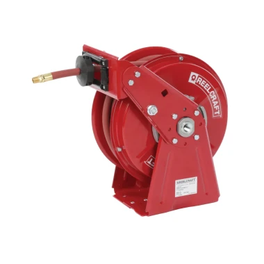 Reelcraft DP5650 OLP 3/8 in. x 50 ft. Ultimate Duty Dual Pedestal Hose Reel