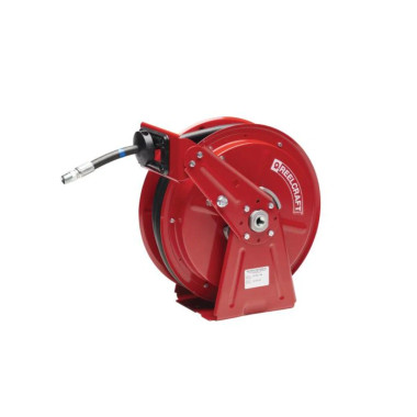 Reelcraft DP7850 OMP 1/2 in. x 50 ft. Ultimate Duty Dual Pedestal Hose Reel