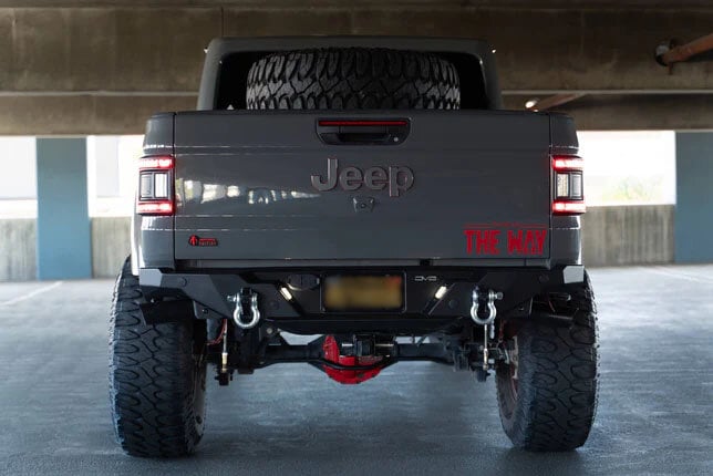 DV8 Offroad RBGL-11 FS-15 Series Rear Bumper for 20-26 Jeep Gladiator JT