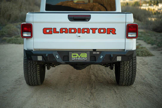 DV8 Offroad RBGL-12 MTO Series Rear Bumper for 20-26 Jeep Gladiator JT