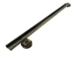 1970 - 1981 Camaro Door Glass Mounting Track Channel, Main Long Horizontal, RH, GM Original Used