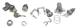 1979 - 1981 Camaro Complete Locks Set with GM OE Style Keys
