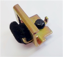 1970 - 1981 Camaro Door Window Glass Guide Bracket with Fuzzy Felt Material, Each