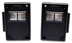 1982 - 1992 Camaro Door Latch Lock Switch Trim Panels, Pair