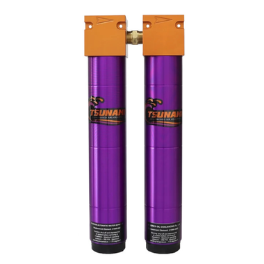 Tsunami Filtration Package #3 - 50 SCFM water separator and oil coalescing filter (2-stage)