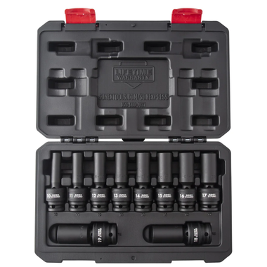 Sunex Tools 2658 Metric Deep Swivel Socket Set 10-19MM