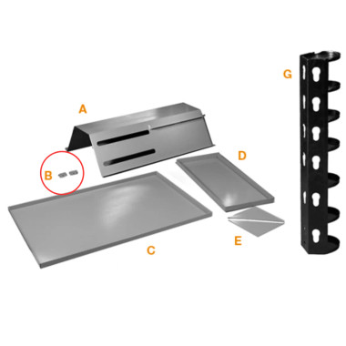 Huth 91092 Bracket For 91096