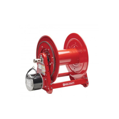 Reelcraft EA38112 M12D 1/2 in. x 200 ft. Premium Duty 12 V DC Motor Driven Pressure Wash Hose Reel