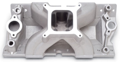 Edelbrock SBC Victor Bowtie Manifold - Vortec 2814