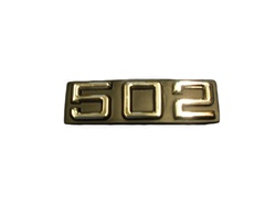 1970 - 1974 Camaro Fender Emblem, 502 Engine Size, USA Made